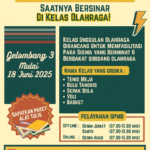 Penerimaan Peserta Didik baru Kelas Olahraga Gelombang 3